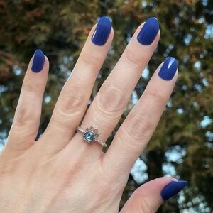 Color Street | Greeking Out,  a royal blue creme finish, nail strip set.